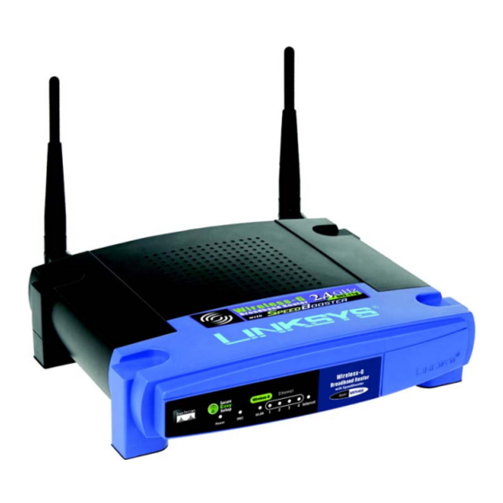 Linksys WRT54GS Product Data