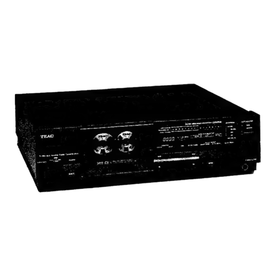 Teac R-999X Service Manual