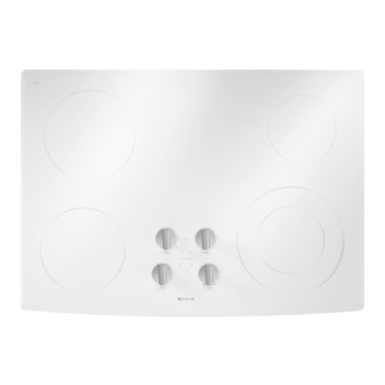 Jenn-Air Electric Cooktops User Manual