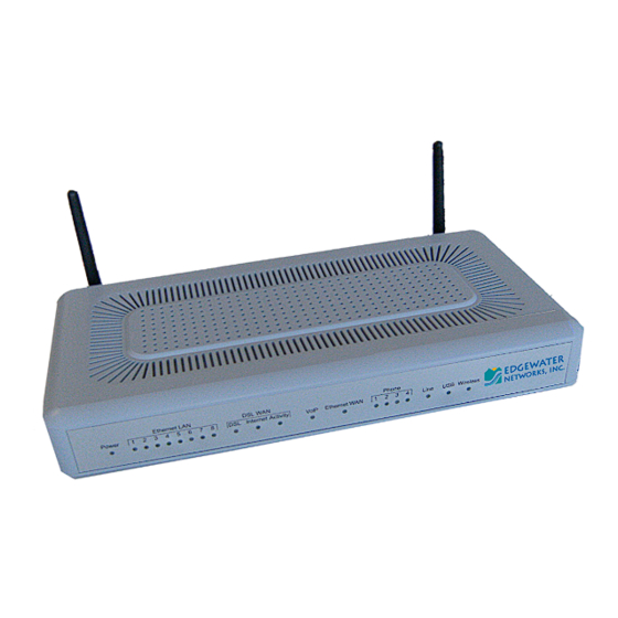 Edgewater Networks EdgeMarc 250W Hardware Installation Manual