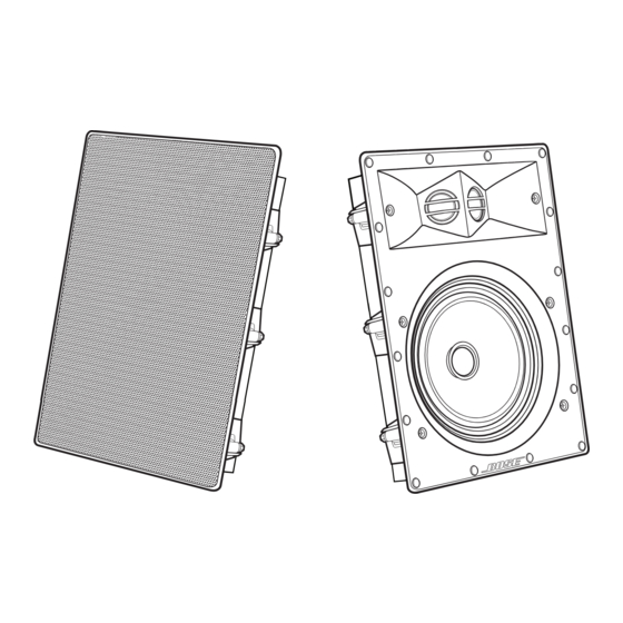 Bose Virtually Invisible 891 Owner's Manual