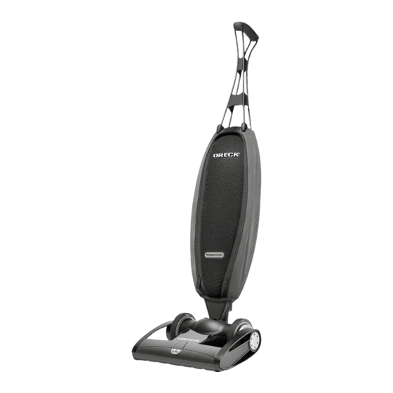 Oreck Magnesium OK2 User Manual