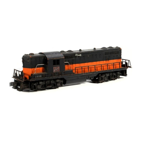 Lionel 2338 Operating Instructions Manual