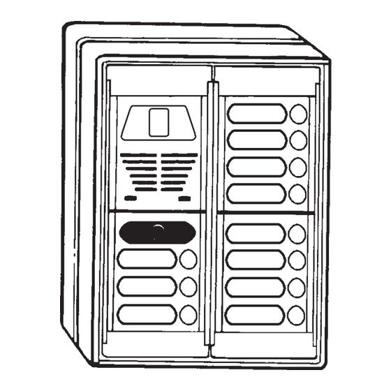 Elvox 8000 SERIES Instructions For Mounting