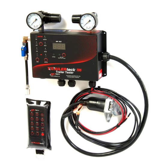 Redtech TRAILERteck T05 Manuals