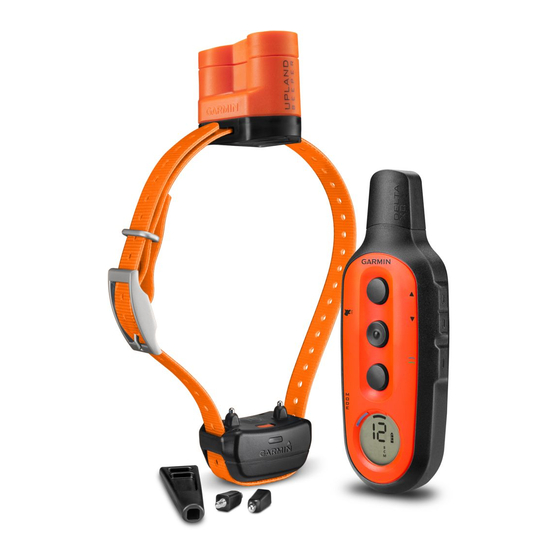 Garmin Delta Upland XC Handheld Instructions Manual