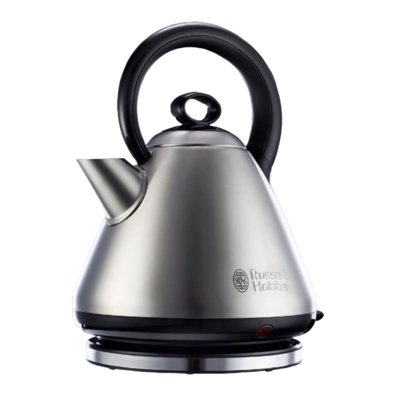 Russell Hobbs 18258S Instructions And Warranty