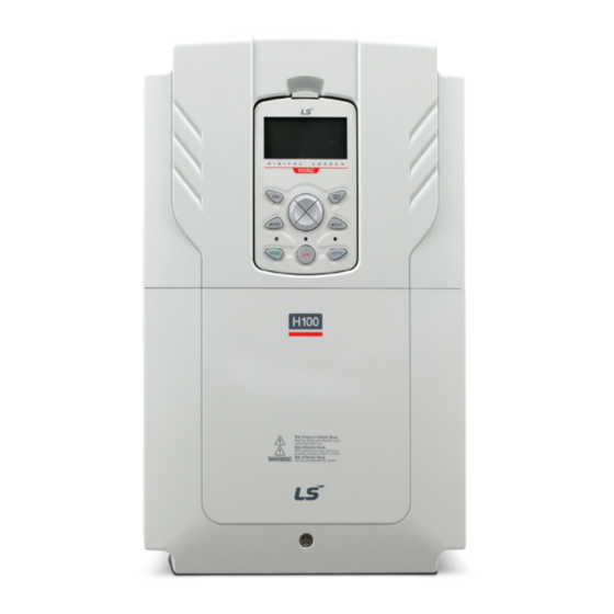 LS ELECTRIC LSLV-H100 Series User Manual