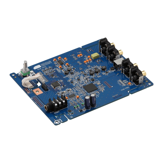 Korg DS-DAC-10R Installation Manual