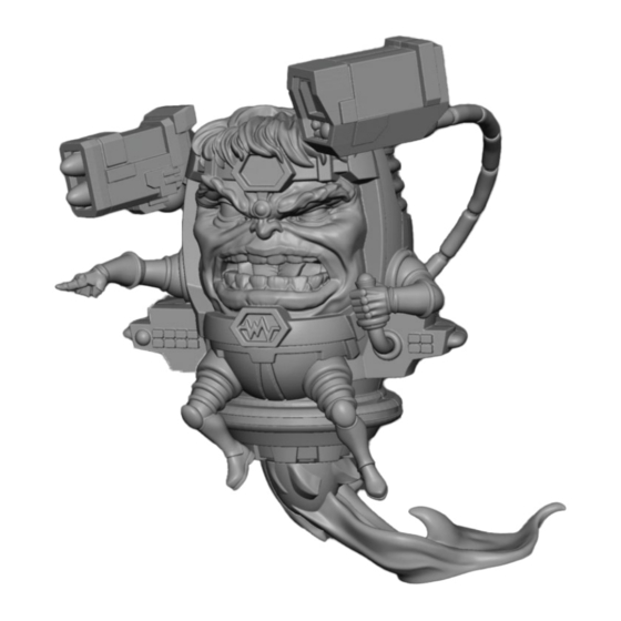 ATOMIC MASS GAMES MARVEL CRISIS PROTOCOL MINIATURES GAME MODOK Assembly Manual
