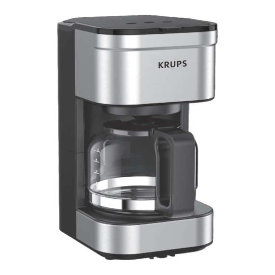 Krups KM202850 Manual