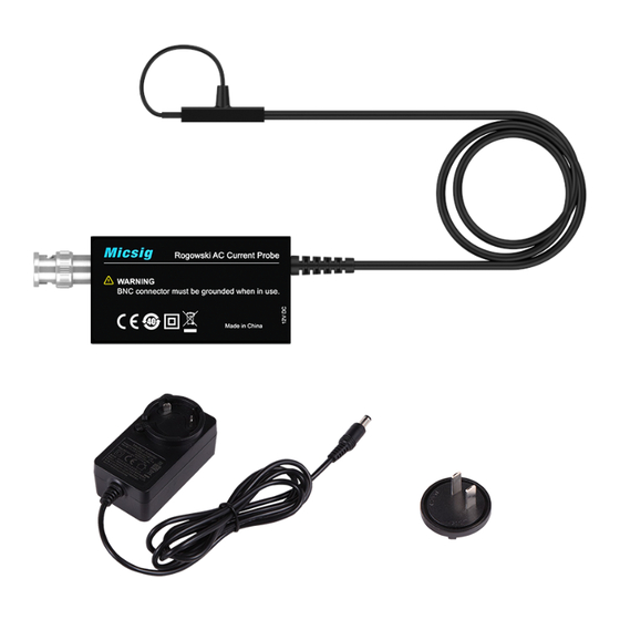 Micsig RCP Series Quick Manual