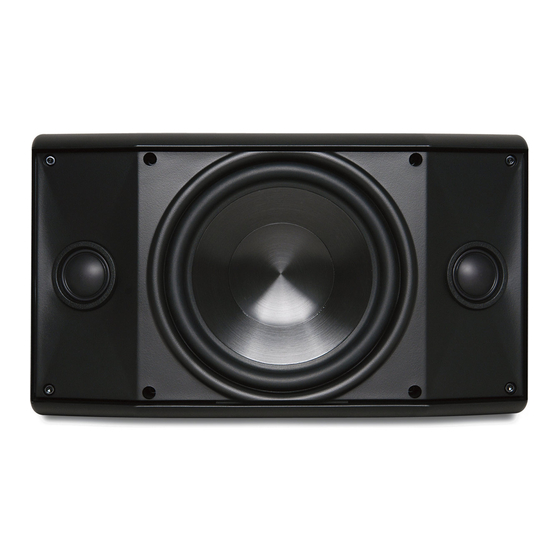 Proficient Audio Systems AW500TTblk/wht Owner's Manual