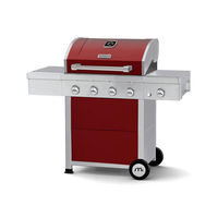 MegaMaster Blaze 400 Elite Red Operating Instructions Manual