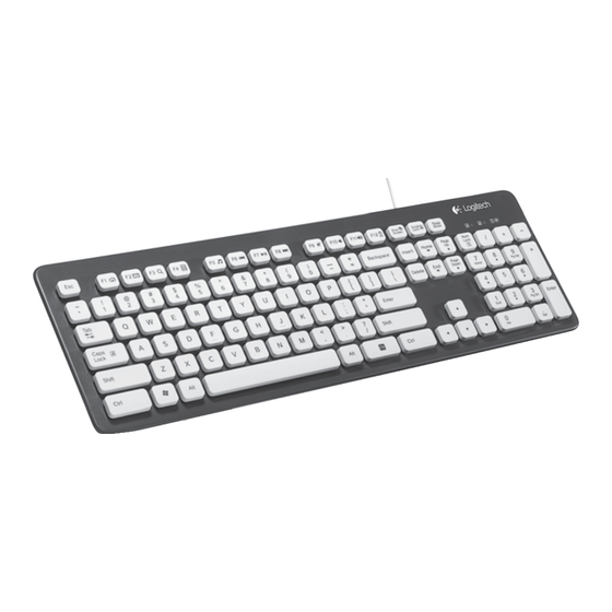 Logitech K310 Setup Manual