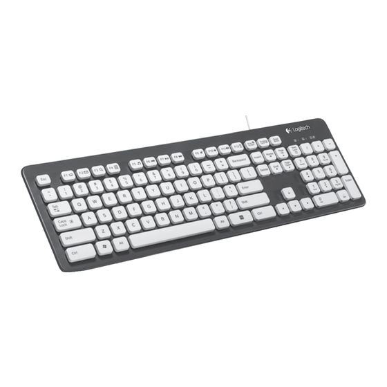 Logitech K310 Setup Manual