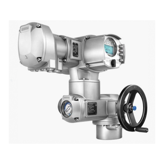AUMA SQ Series Operation Instructions Manual
