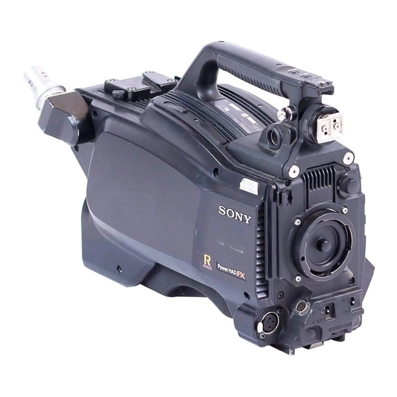 Sony Power HAD FX HSC100R Service Manual