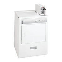 Frigidaire FCGD3000ES - 27 Inch Coin Operated Gas Dryer Installation Instructions And Use And Care Manual