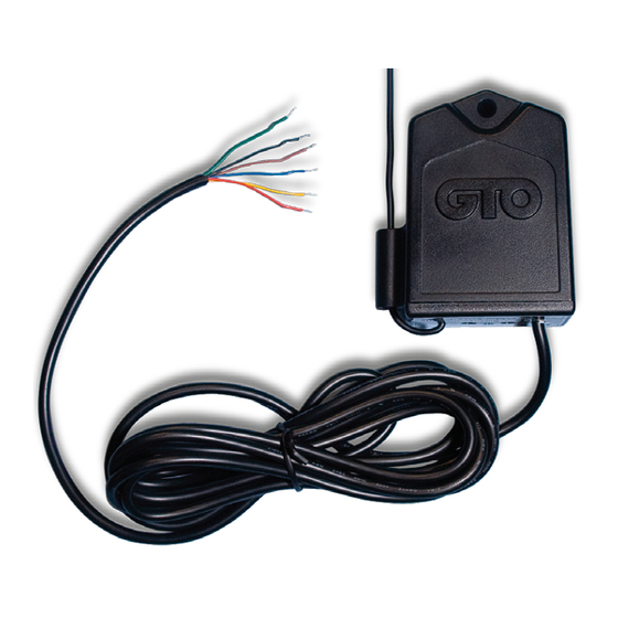 GTO RB709-U Owner's Manual