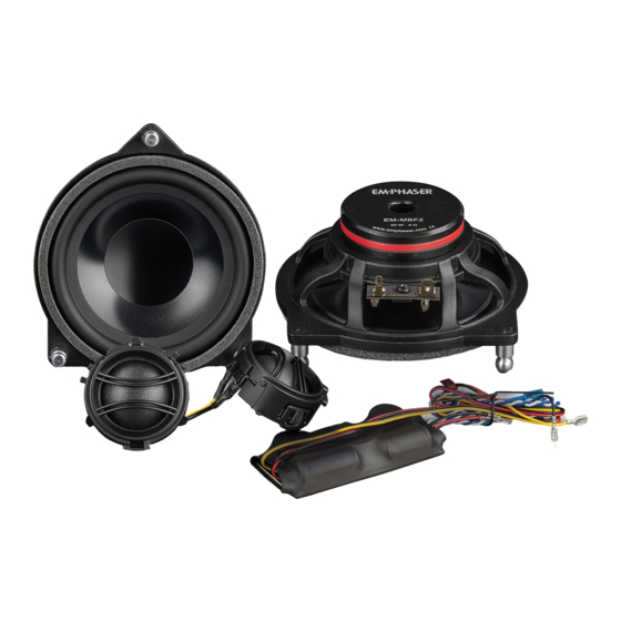 EMPHASER EM-MBF2 Installation & Operating Manual