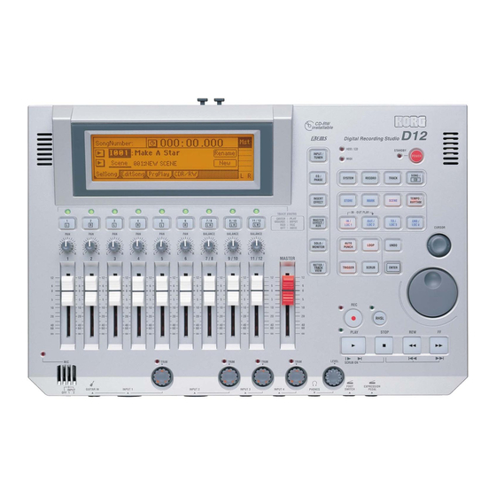Korg D12 Owner's Manual