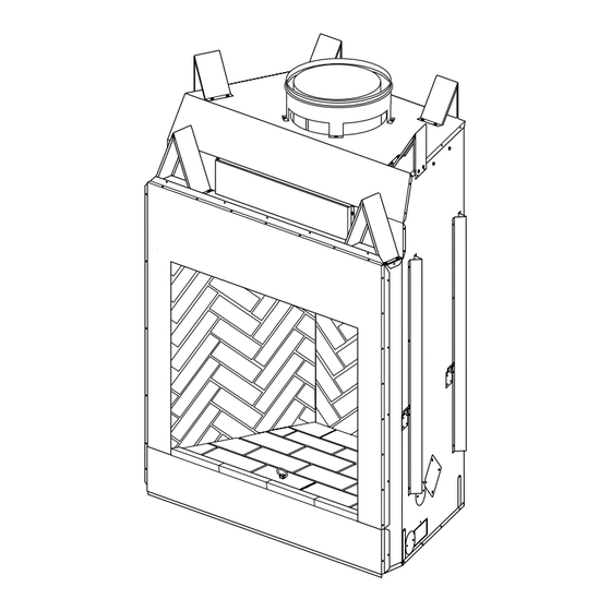 Superior Fireplaces WRT6036IS Installation And Operation Instruction Manual