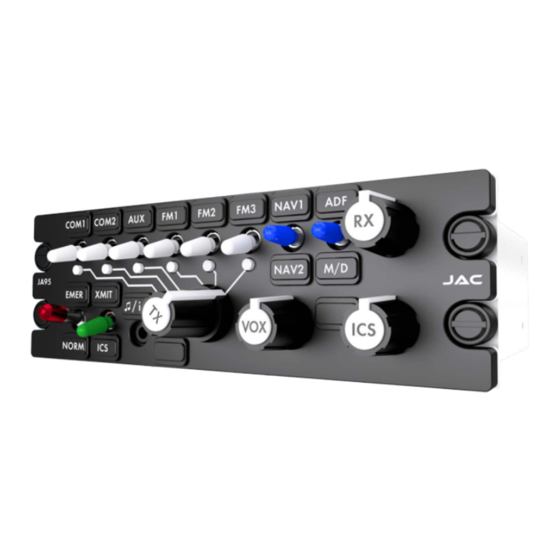 Jupiter Avionics JA95-N02 Installation And Operating Manual