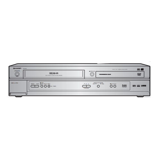 Sharp DV-NC200S Operation Manual