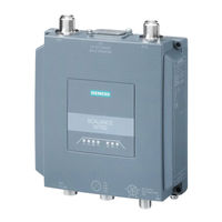Siemens SIMATIC NET SCALANCE W M766-1 Series Reference Manual