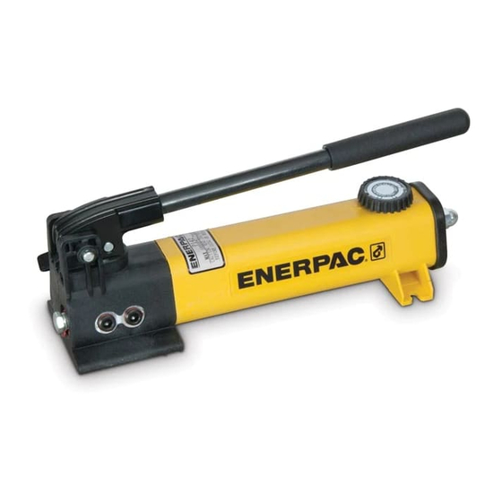 Enerpac SCH121H Instruction Sheet