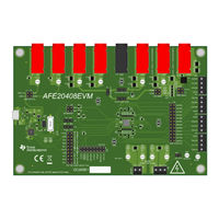 Texas Instruments AFE20408EVM User Manual