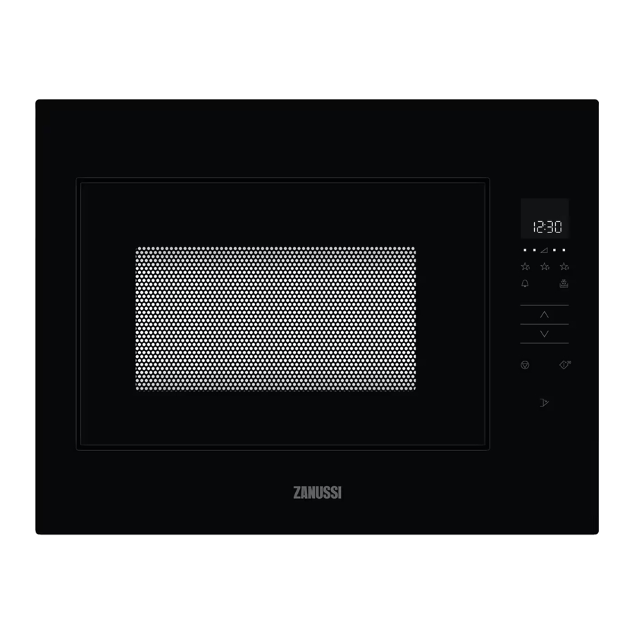 Zanussi ZMBN4S - Microwave Oven Manual