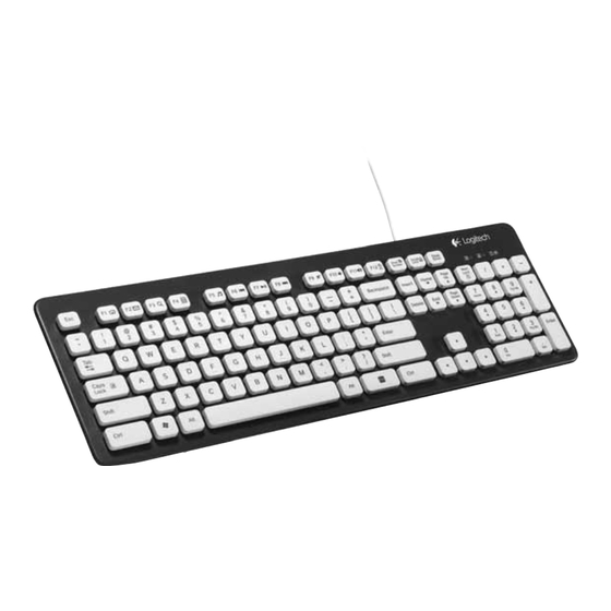 Logitech K310 Setup Manual