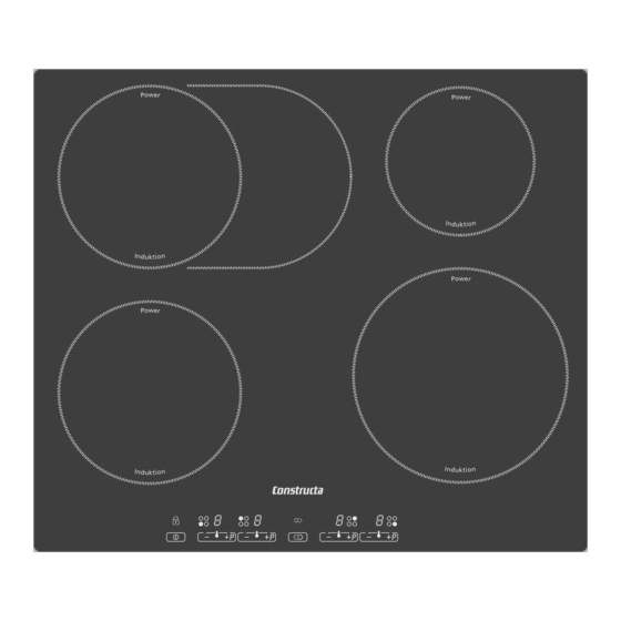 CONSTRUCTA Hob Manual