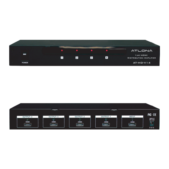 Atlona AT-HD-V14 User Manual
