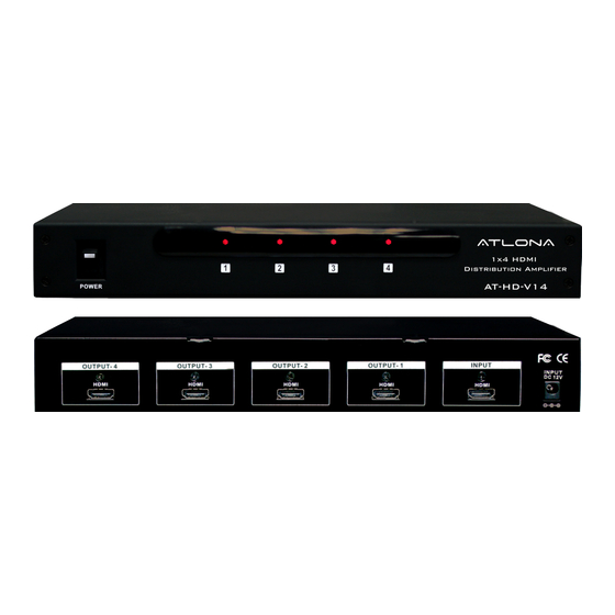 Atlona AT-HD-V14 User Manual