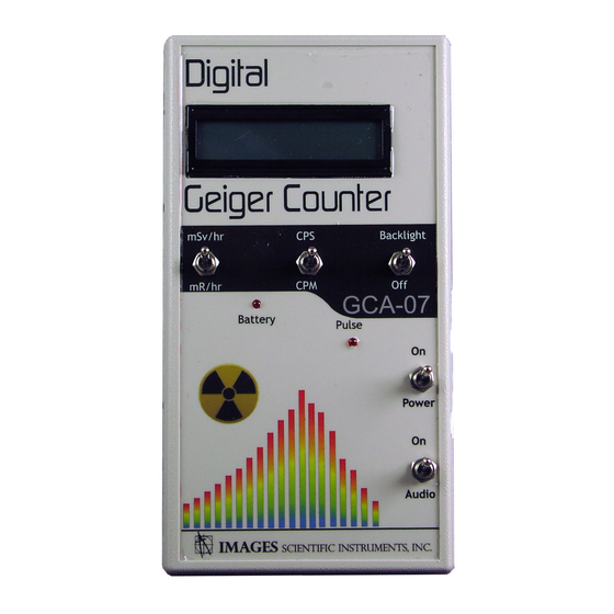 Images SI Inc GCA-07W Manual