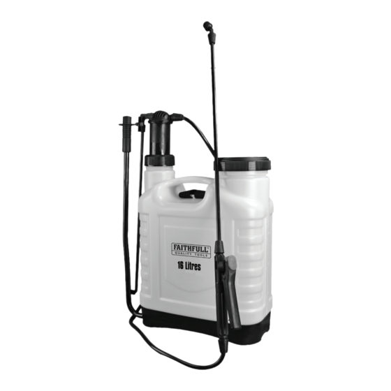 Faithfull FAI SPRAY16 Manual