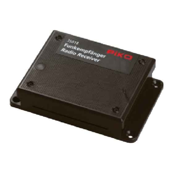 PIKO 35018 Manual