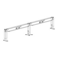 Uplift Desk Power & Data Rail Installation Instructions Manual