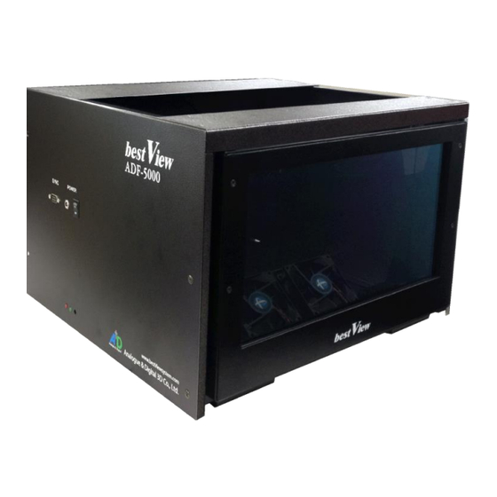 A&D bestView ADF-5000 Manuals