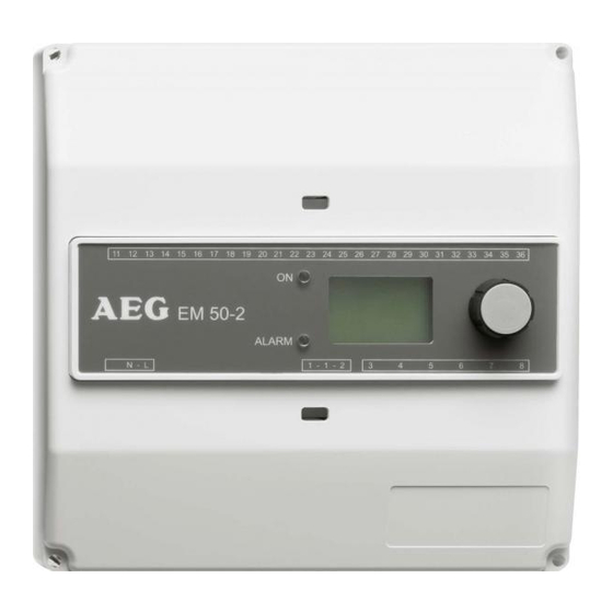 AEG EM 50-2 Manuals