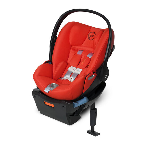 CYBEX gold CLOUD Q with SensorSafe Owner's Manual