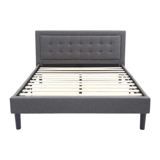 Classic Brands MORNINGTON BED FRAME Owner's Manual & Assembly Instructions