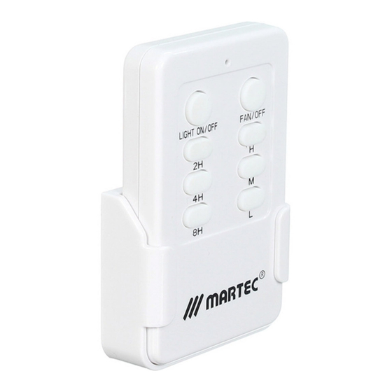 Martec MPREMS Operation And Installation Instructions
