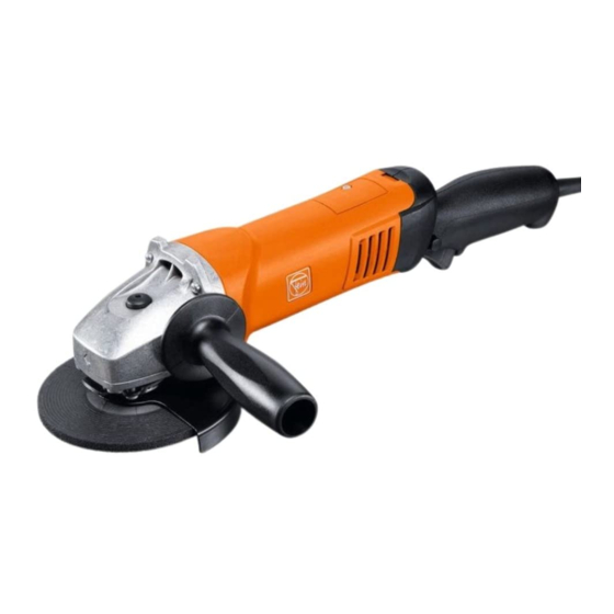Fein WSG 11-125R Repair Instructions