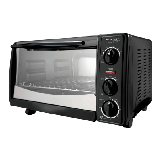 EUROPRO BRAVETTI TO156B OWNER'S MANUAL Pdf Download ManualsLib