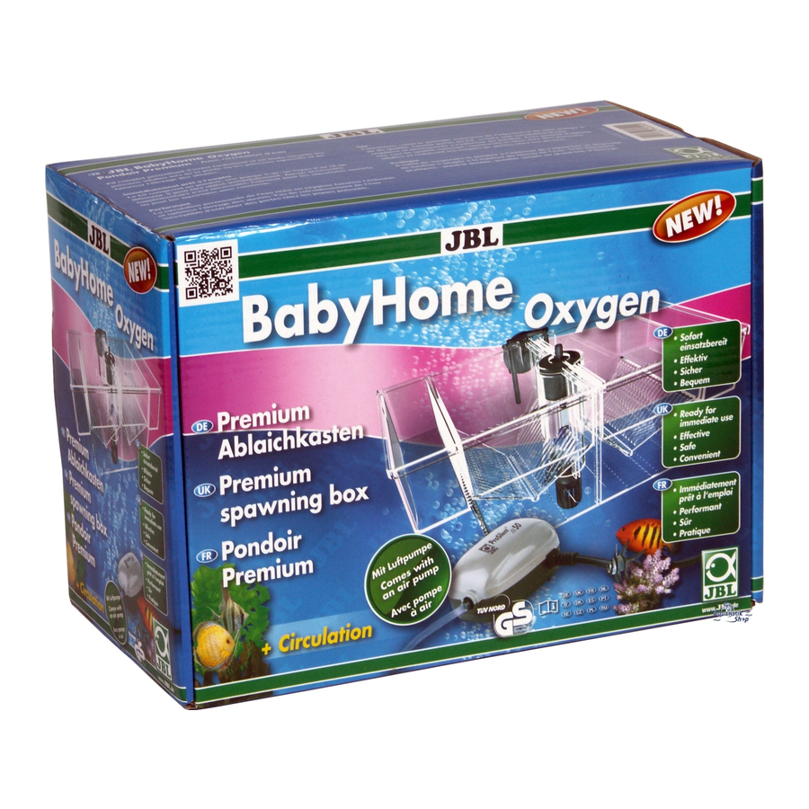 JBL Babyhome Oxygen Manuals