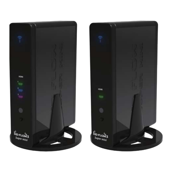 User Manuals: HD Flow3 Super mini Sender Receiver